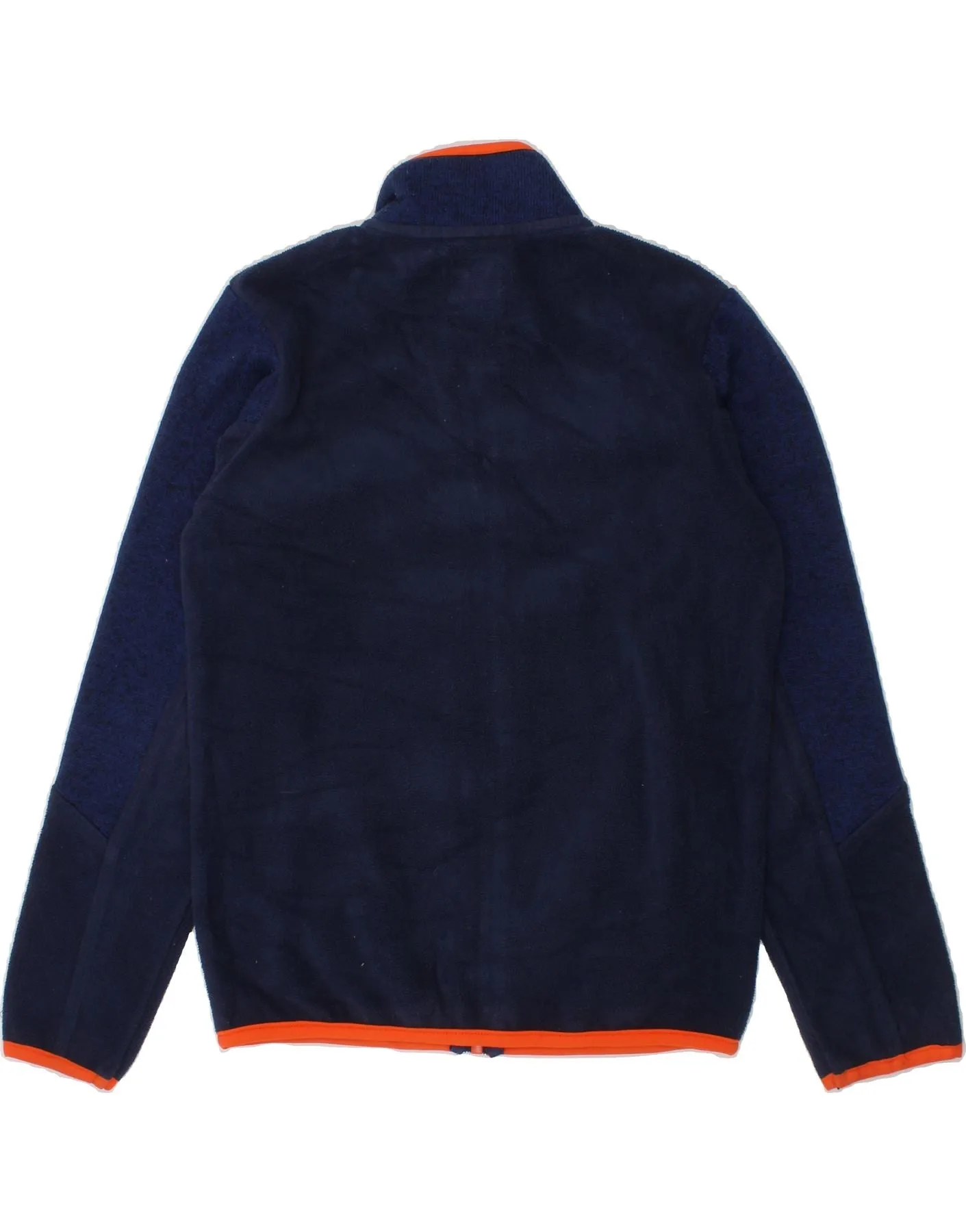 BRUGI Boys Fleece Gilet 8-9 Years Navy Blue Colourblock