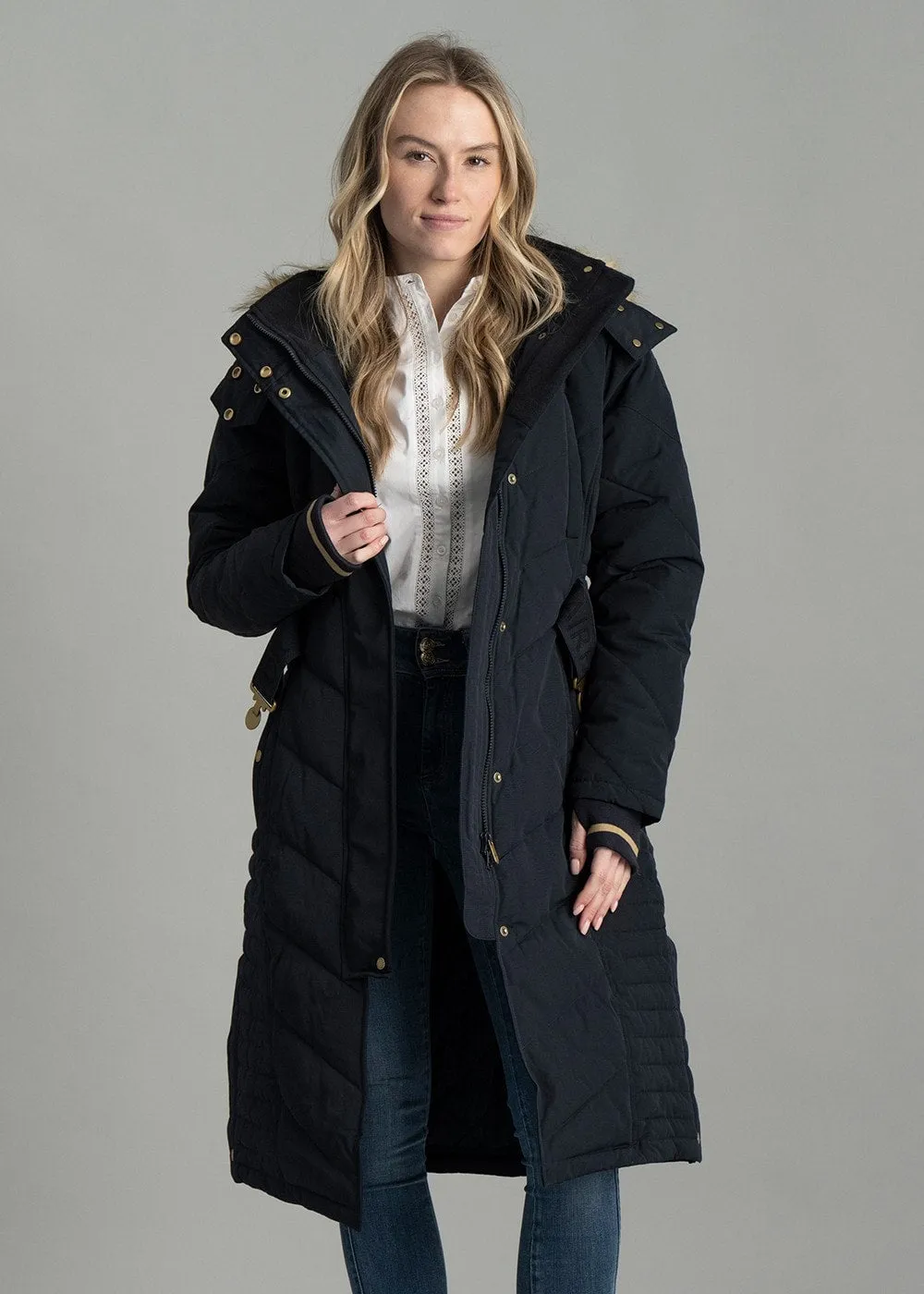 Charlotte Padded Longline Coat