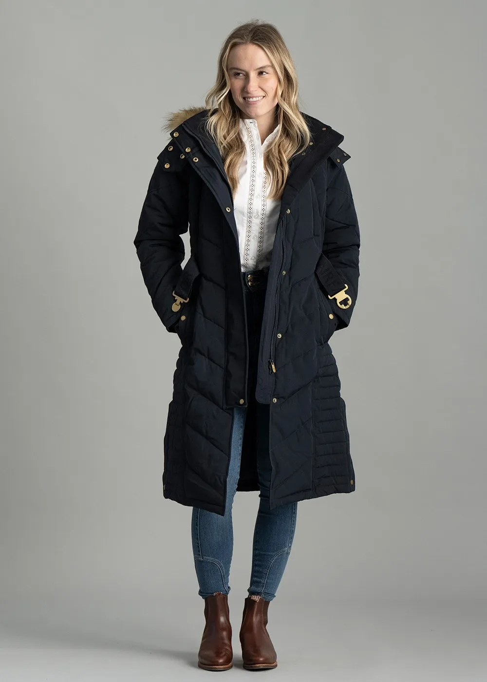 Charlotte Padded Longline Coat