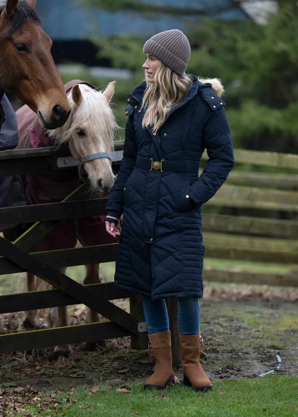 Charlotte Padded Longline Coat