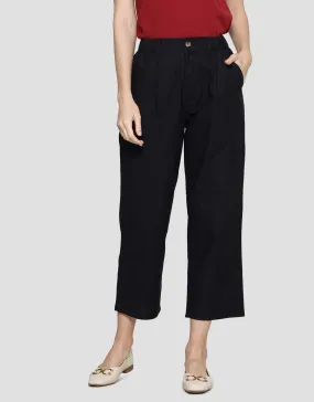 Connexion Linen Wide Celana Panjang Wanita