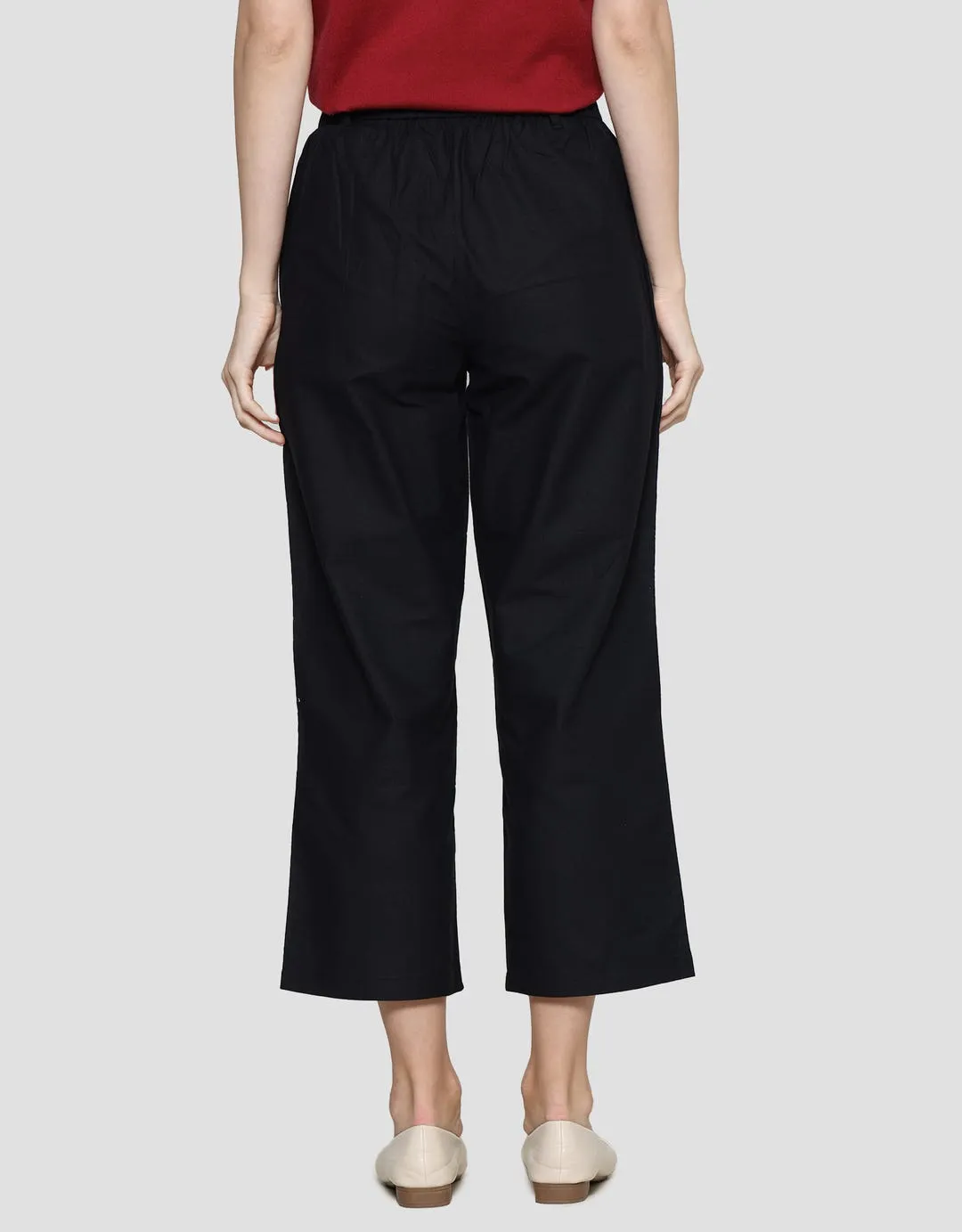 Connexion Linen Wide Celana Panjang Wanita