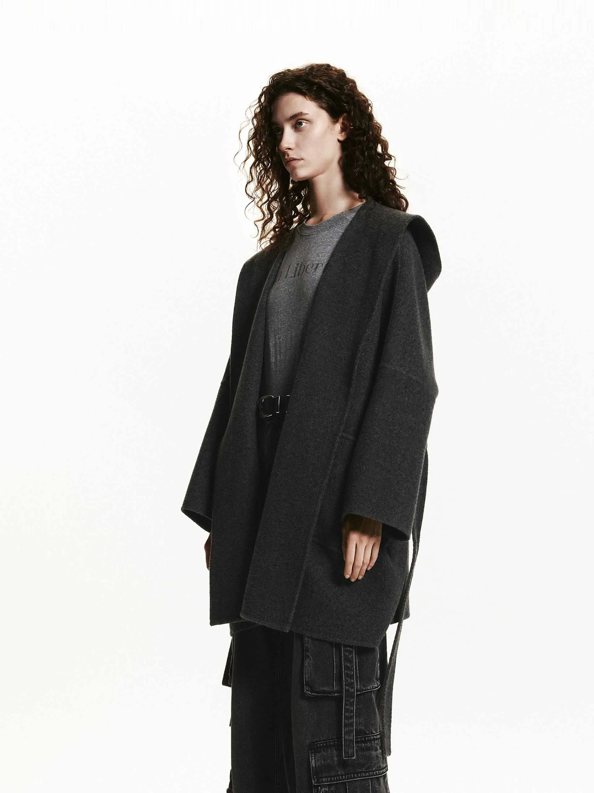Double Sided Hooded Coat