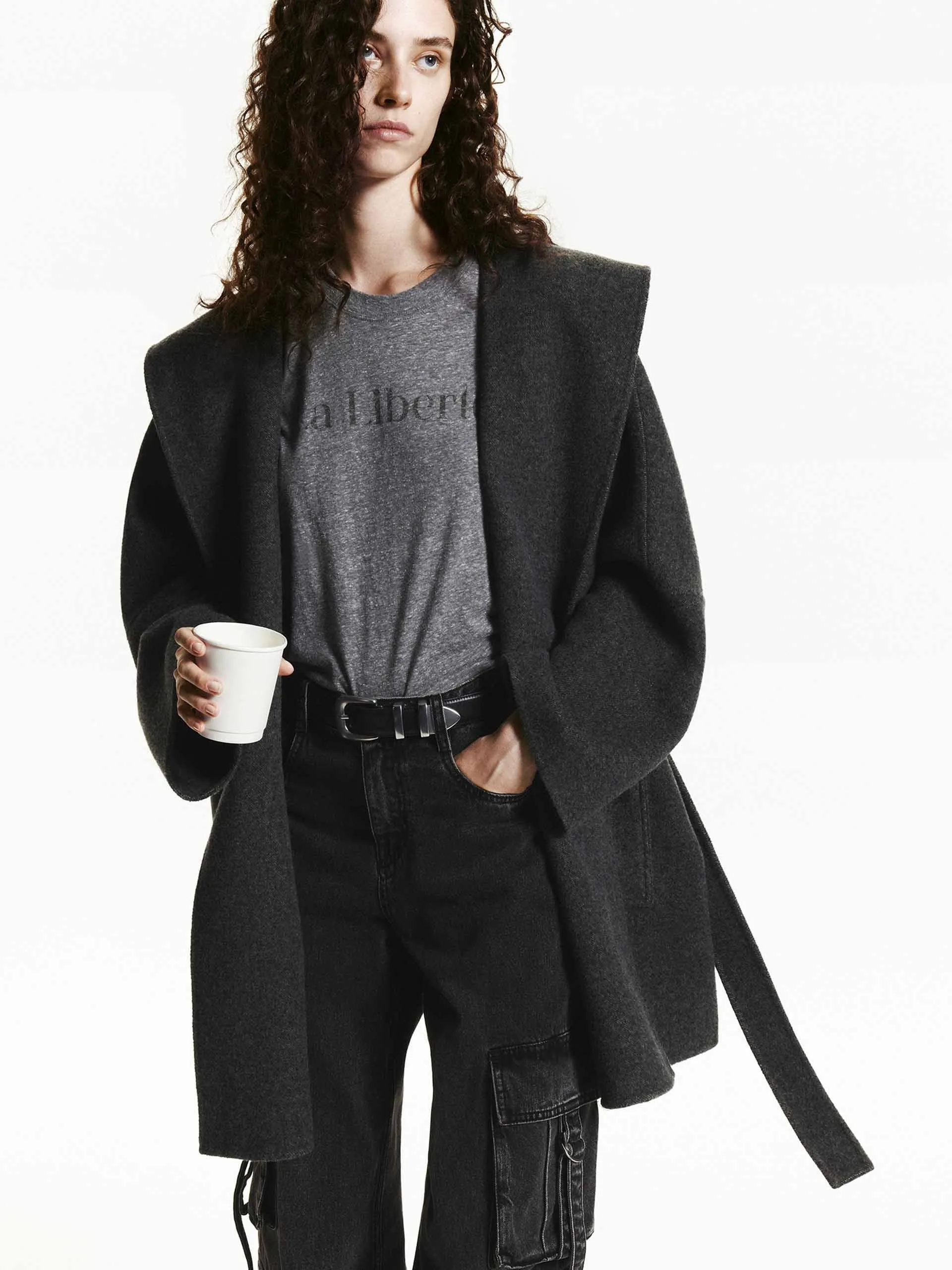 Double Sided Hooded Coat