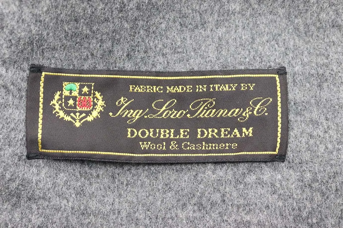 FABIO GAVAZZI   LORO PIANA FUR TRIMMED CASHMERE BLEND COAT IT 44 UK 12