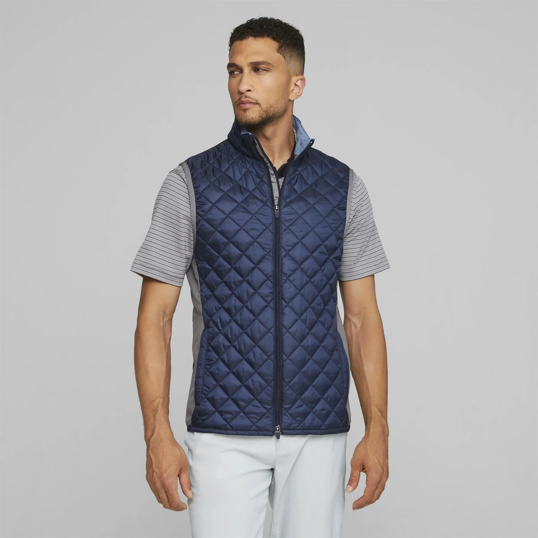 Frost Quilted Gilet Navy Blazer/Slate Sky - SS24