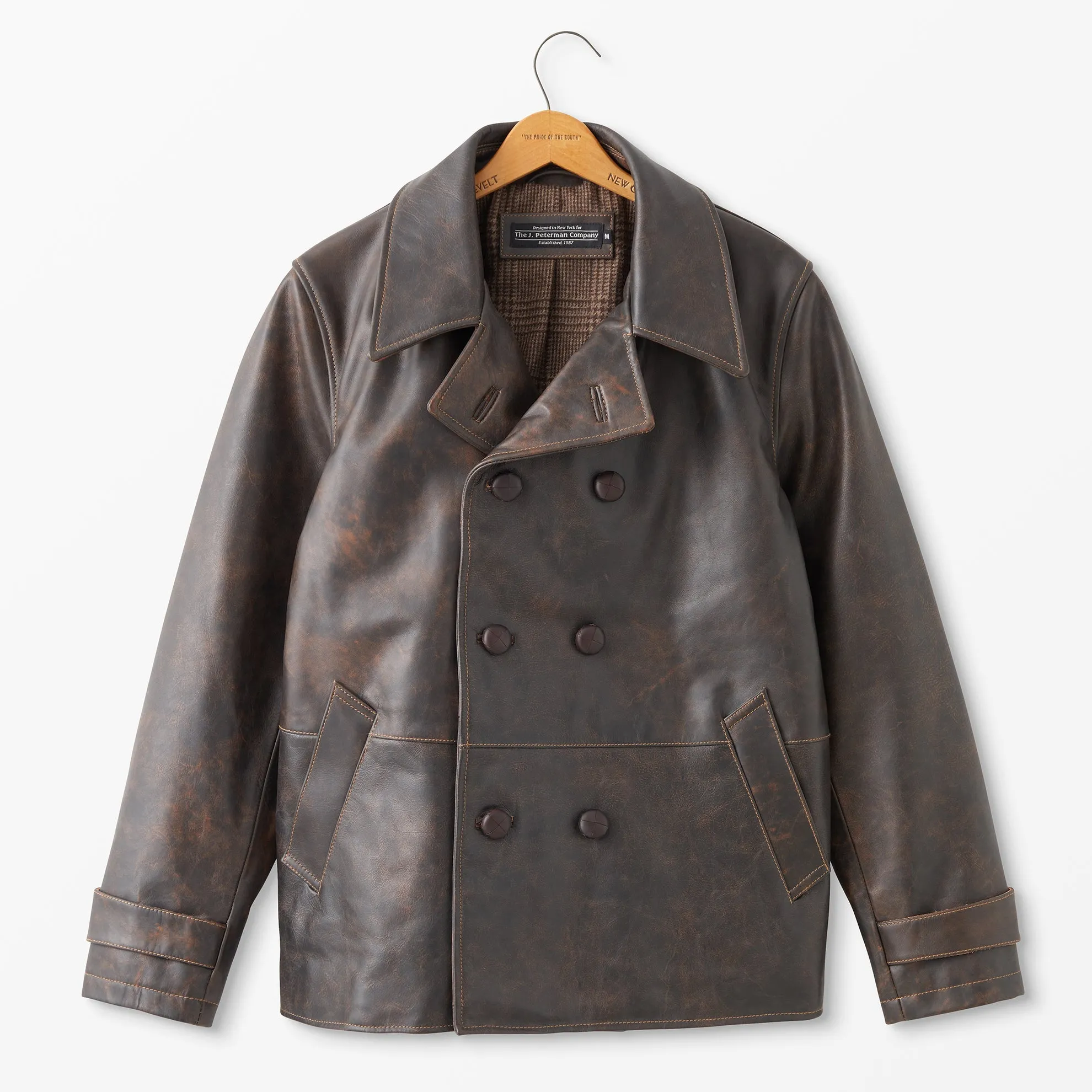Leather French Dispatch Jacket