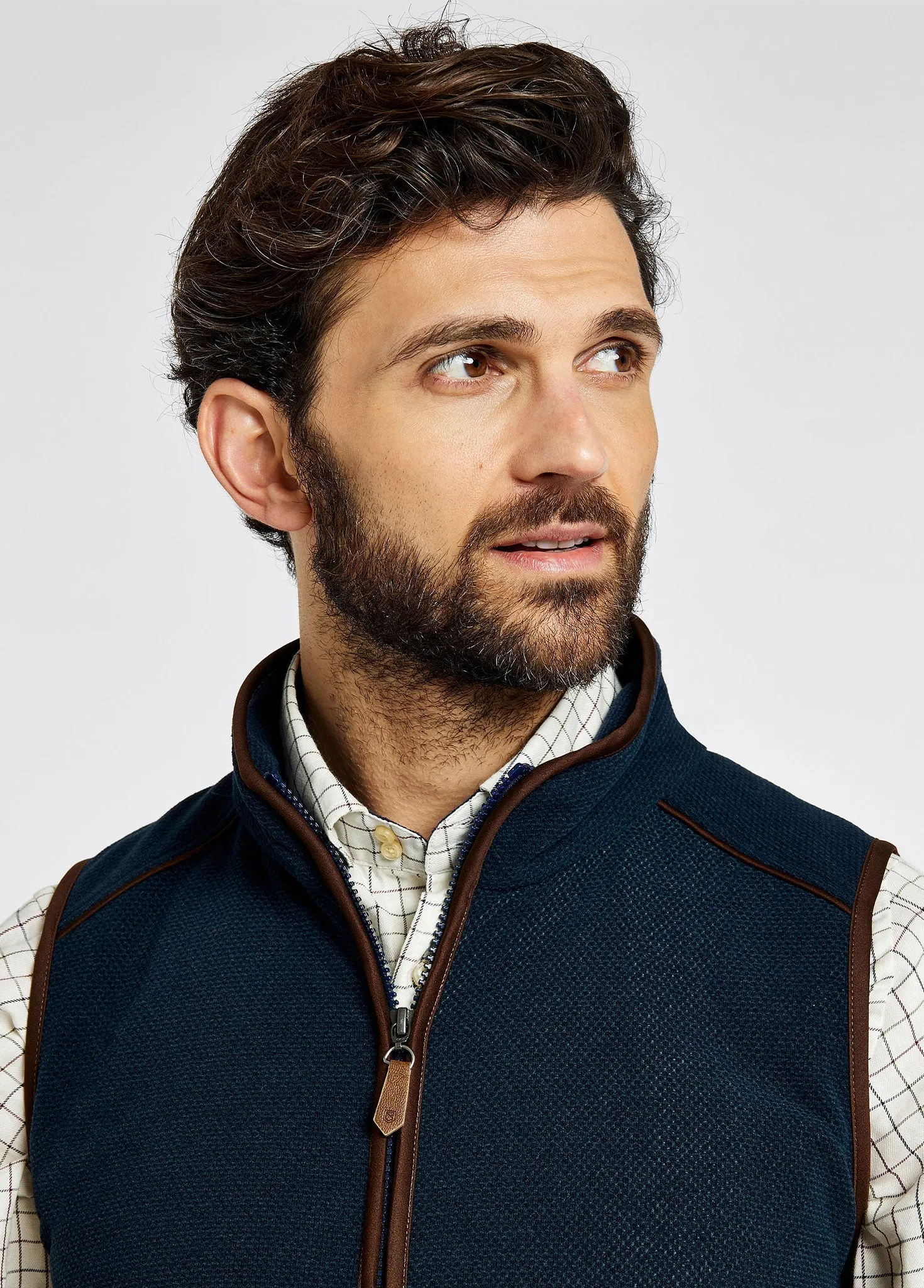 Lifford Fleece Gilet, marineblå