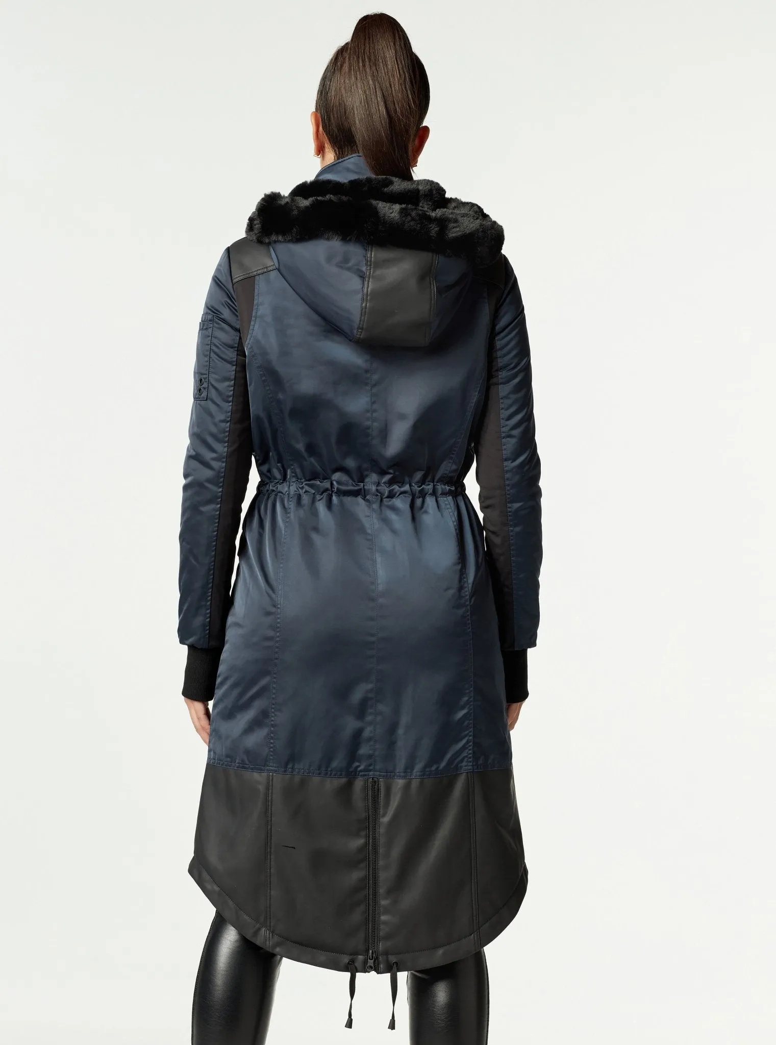 Locust Coat Navy - FINAL SALE