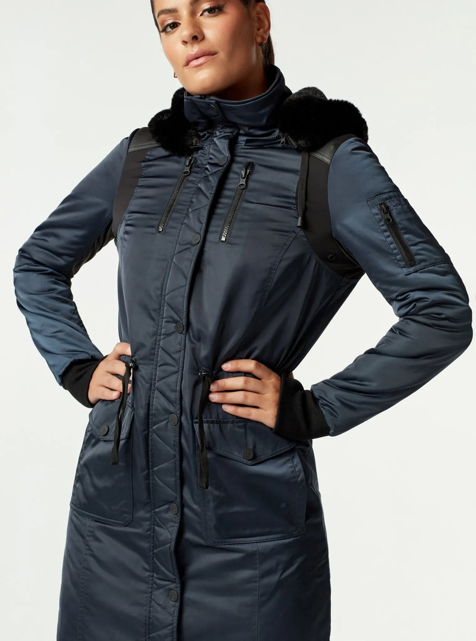 Locust Coat Navy - FINAL SALE