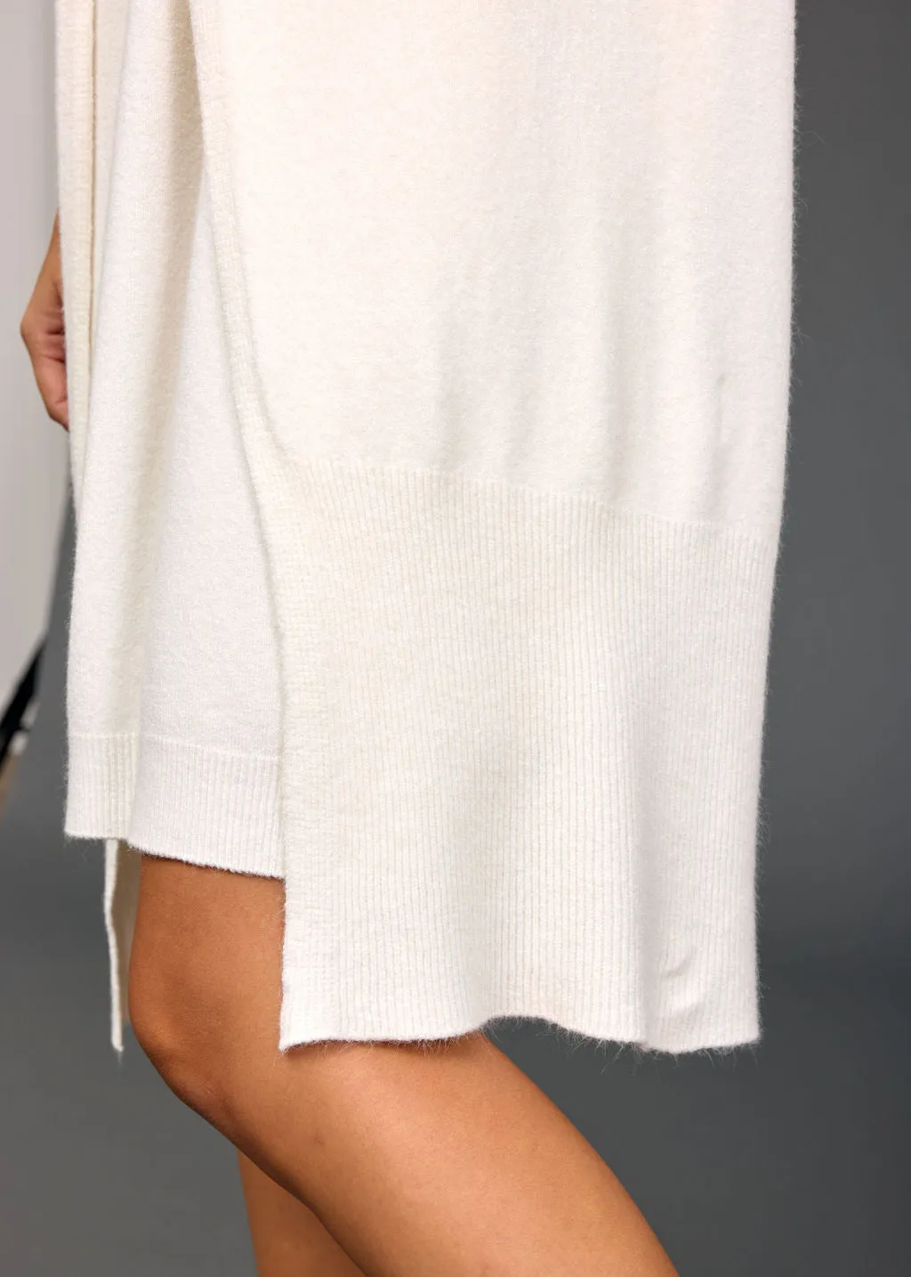 Long gilet en maille Tessie