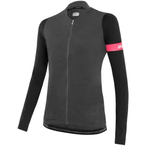 Maglia donna a maniche lunghe Dotout Block - Grigio scuro