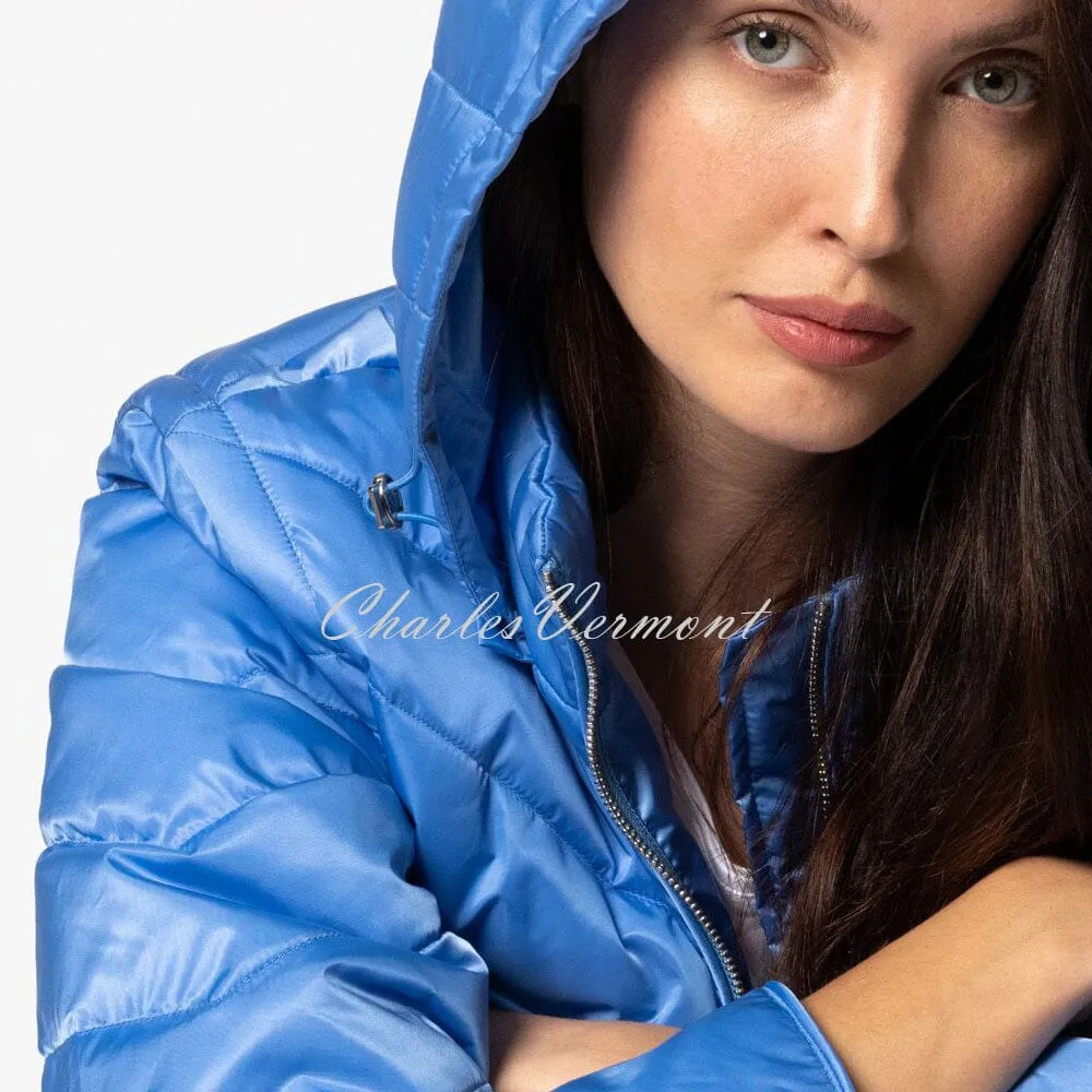 Marble Gilet/Jacket (Detachable Sleeves & Hood) – Style 6136-190 (Azure Blue)