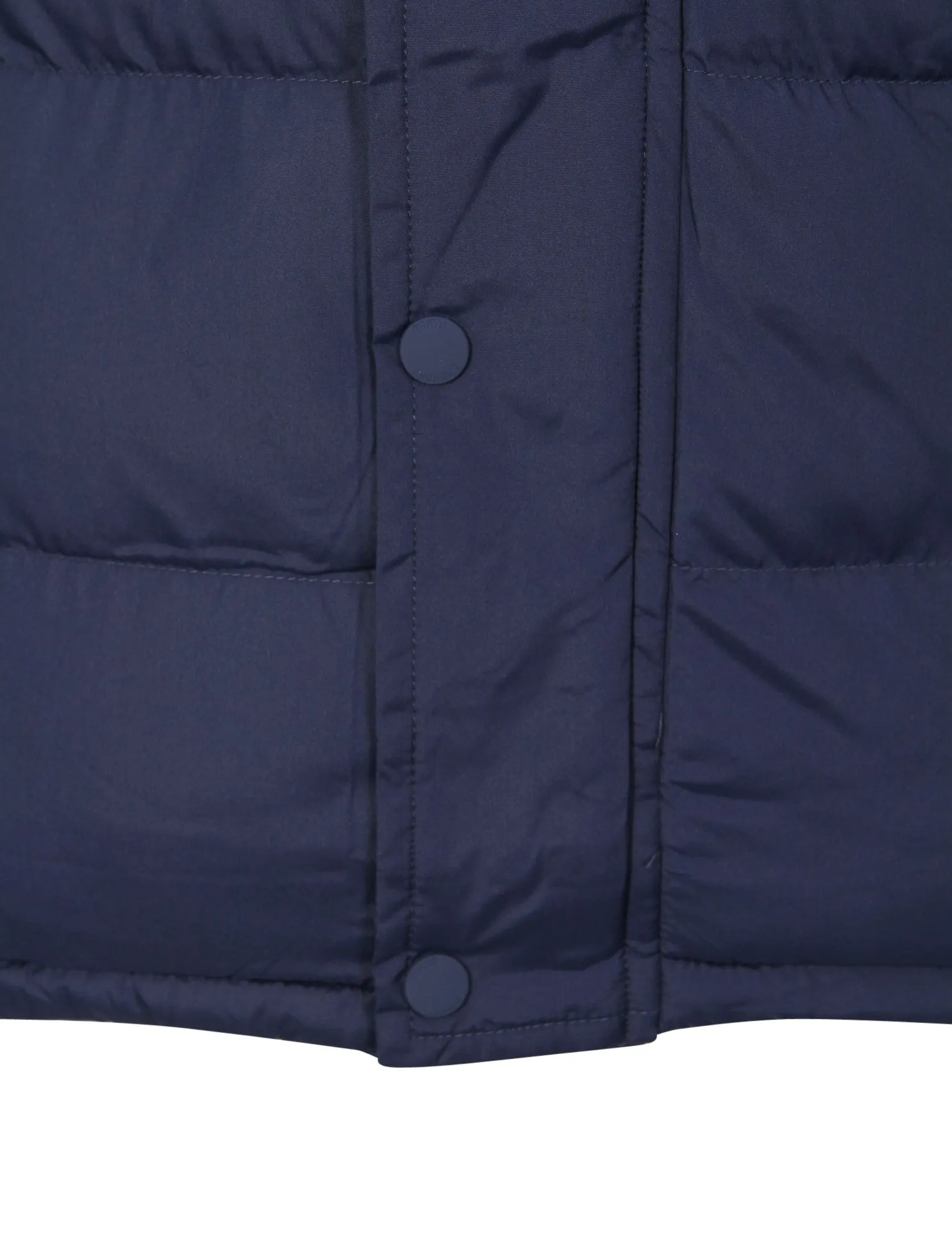 McCrooke Flannel Lined Quilted Gilet in Midnight Blue - Tokyo Laundry