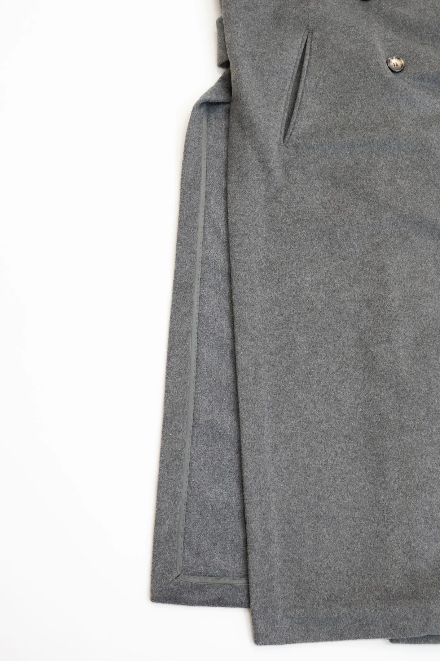 melton long gilet　