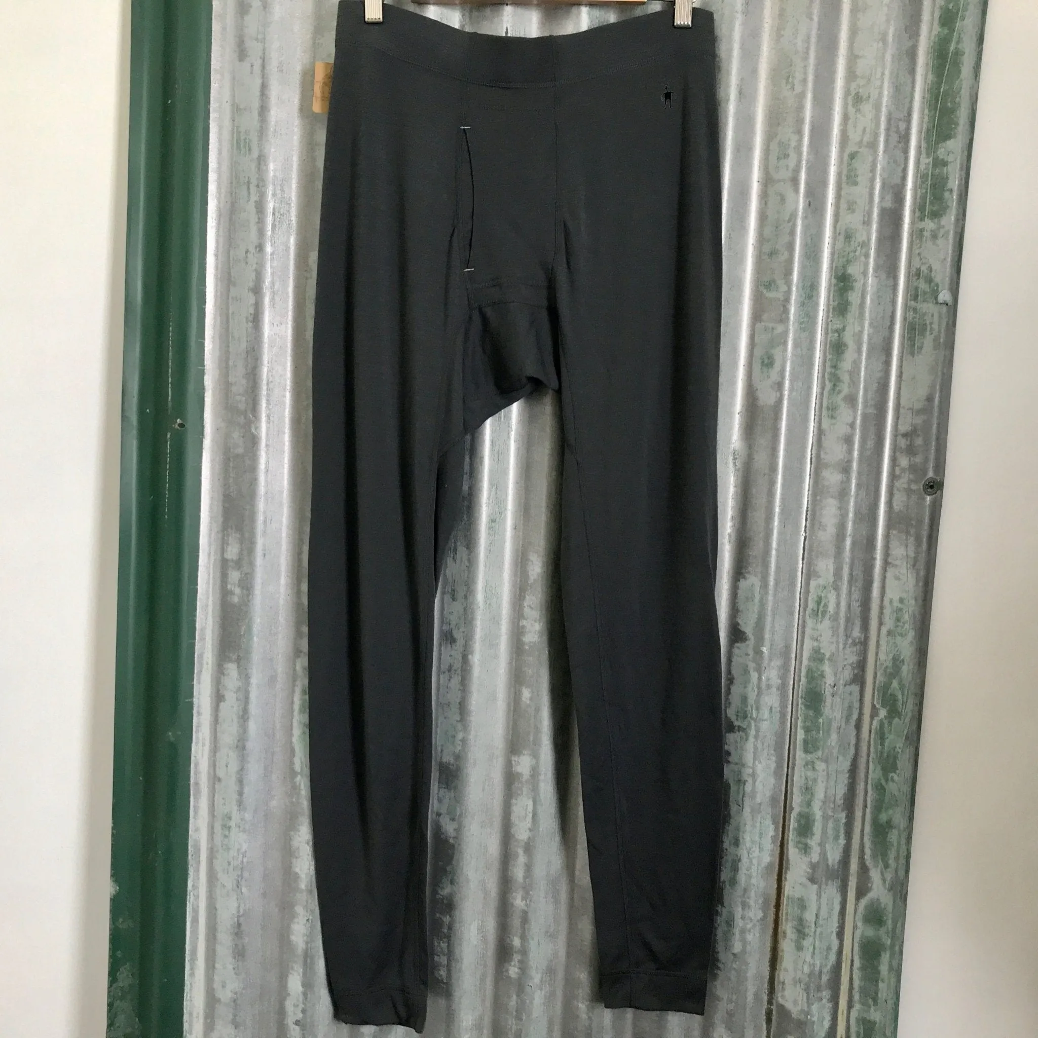 Merino Wool Long Johns Underpants Dark Grey 'Smartwool' Sz L - New - OOAK