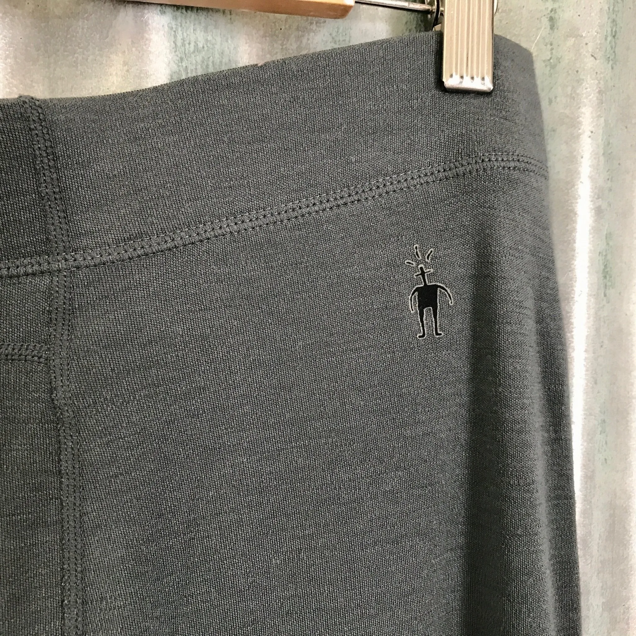 Merino Wool Long Johns Underpants Dark Grey 'Smartwool' Sz L - New - OOAK