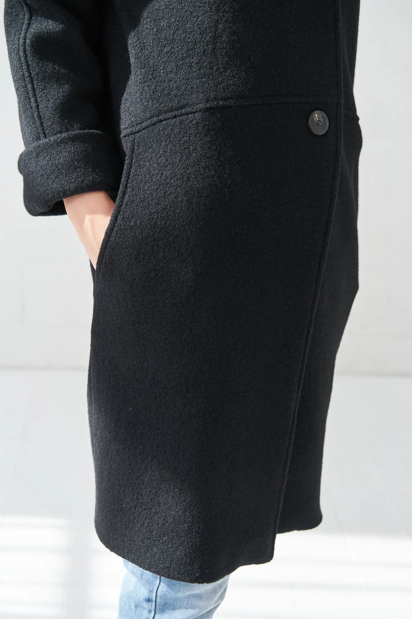 Modern wool coat Ernestina