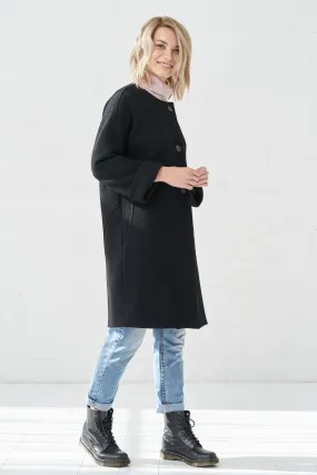 Modern wool coat Ernestina
