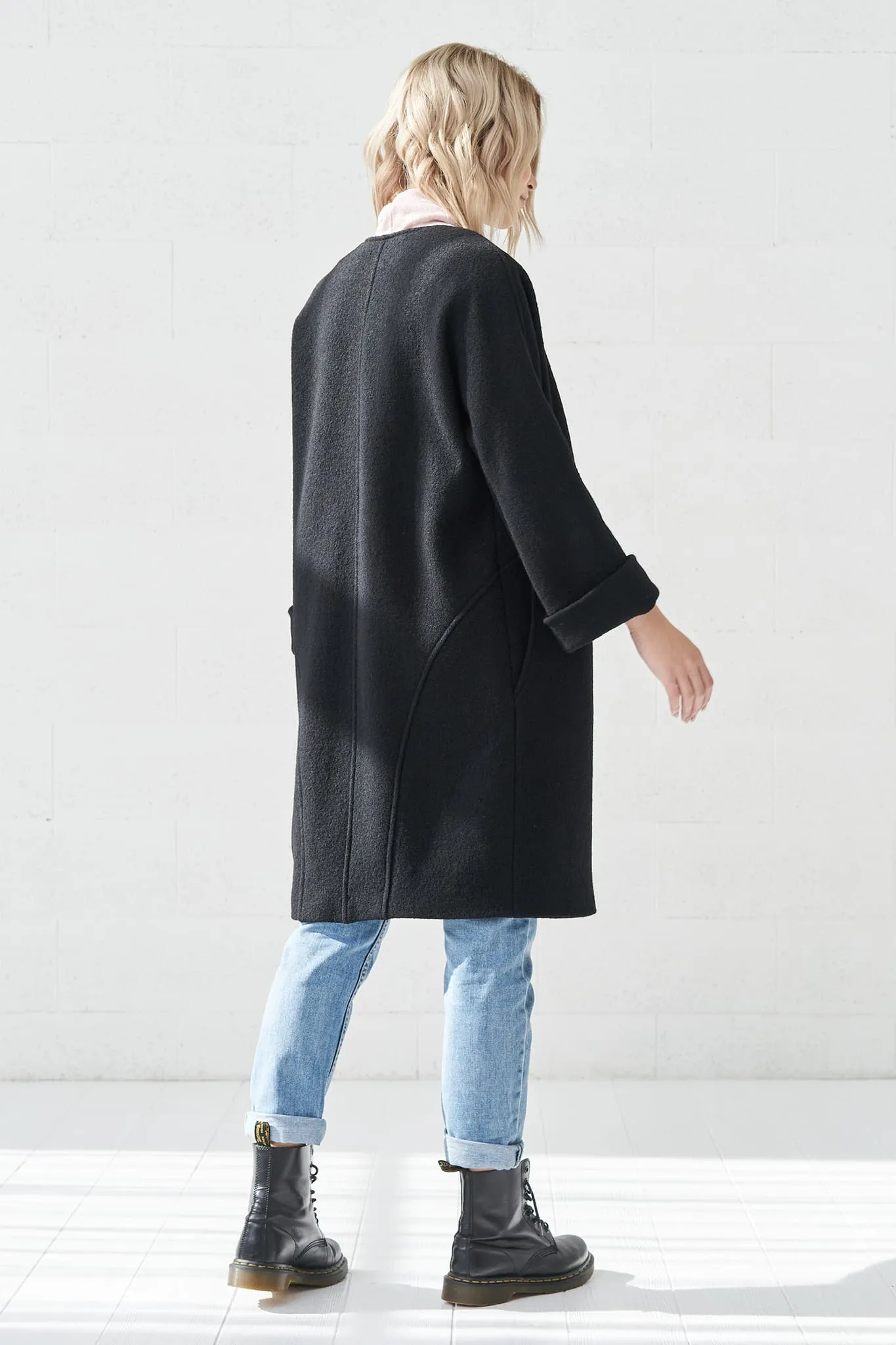Modern wool coat Ernestina