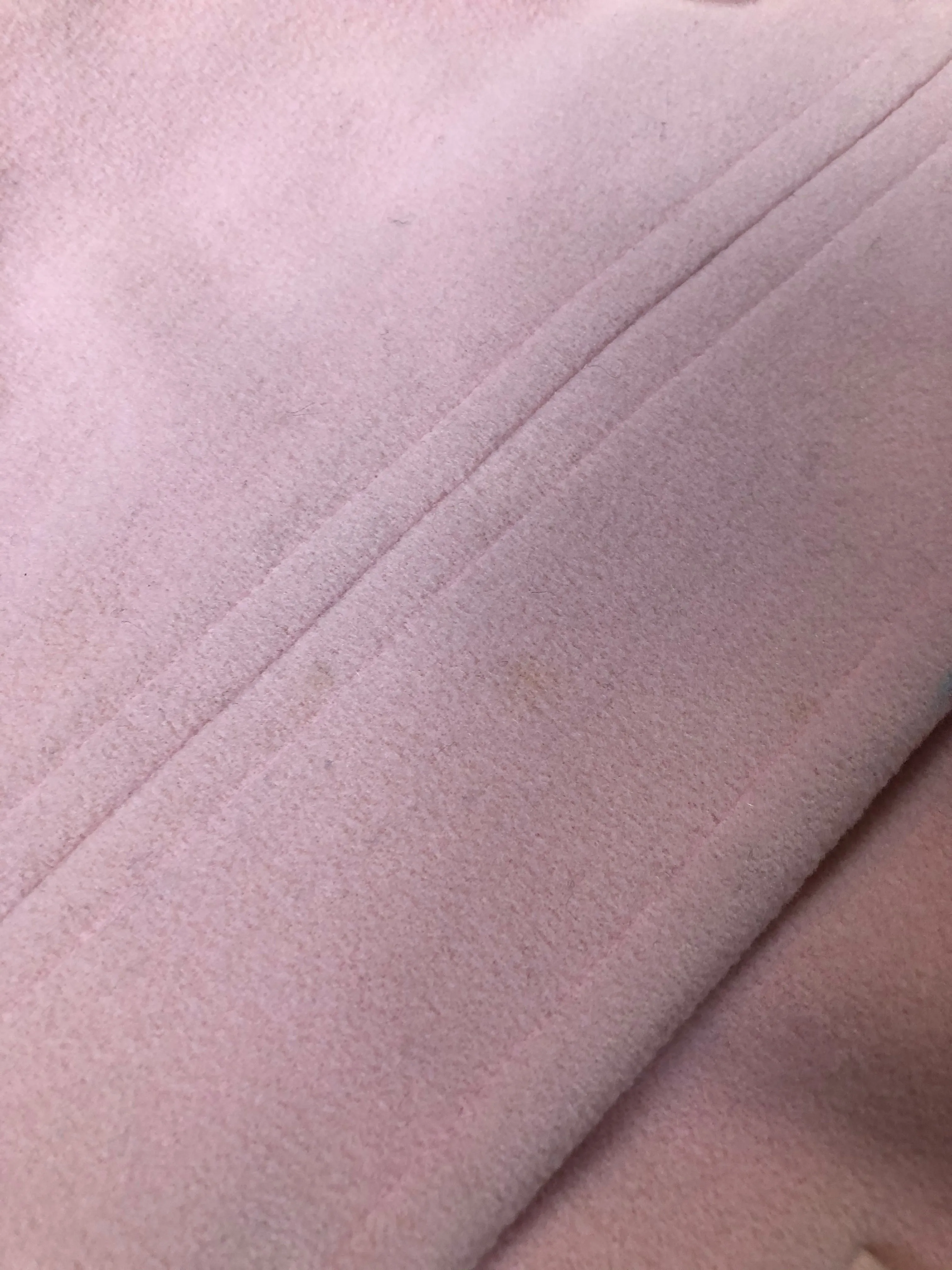 Novelti Pink Wool Coat, SOLD