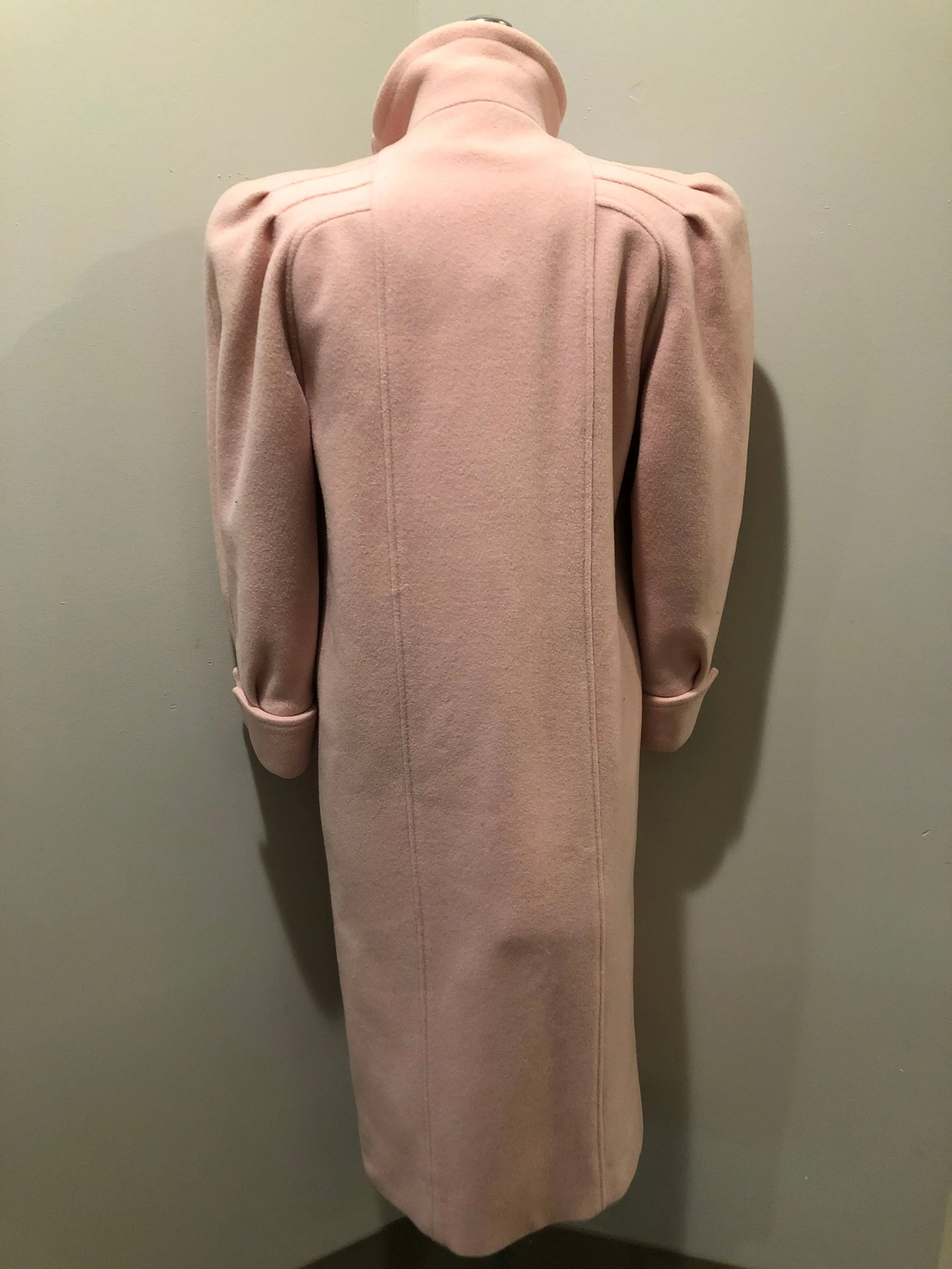 Novelti Pink Wool Coat, SOLD