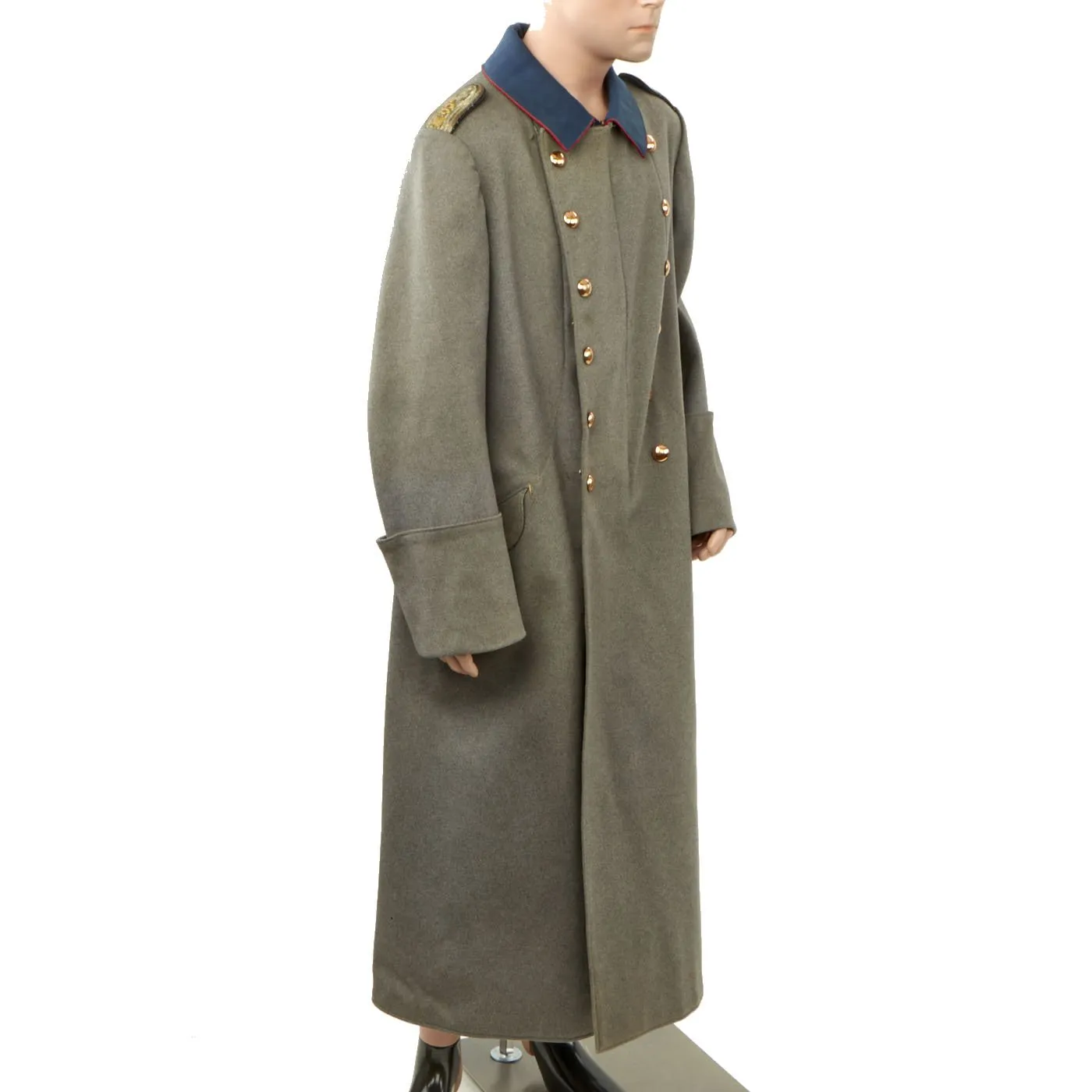 Original Imperial German WWI Bavarian Medical Officer Field Greatcoat
