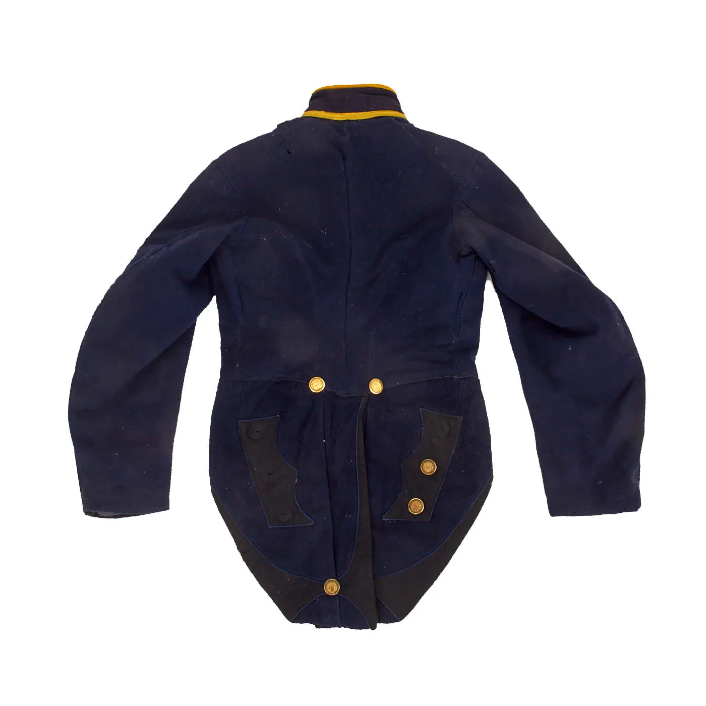 Original U.S. Immediate Post-Civil War Era New York State Cavalry Shell Jacket Converted To Tailcoat