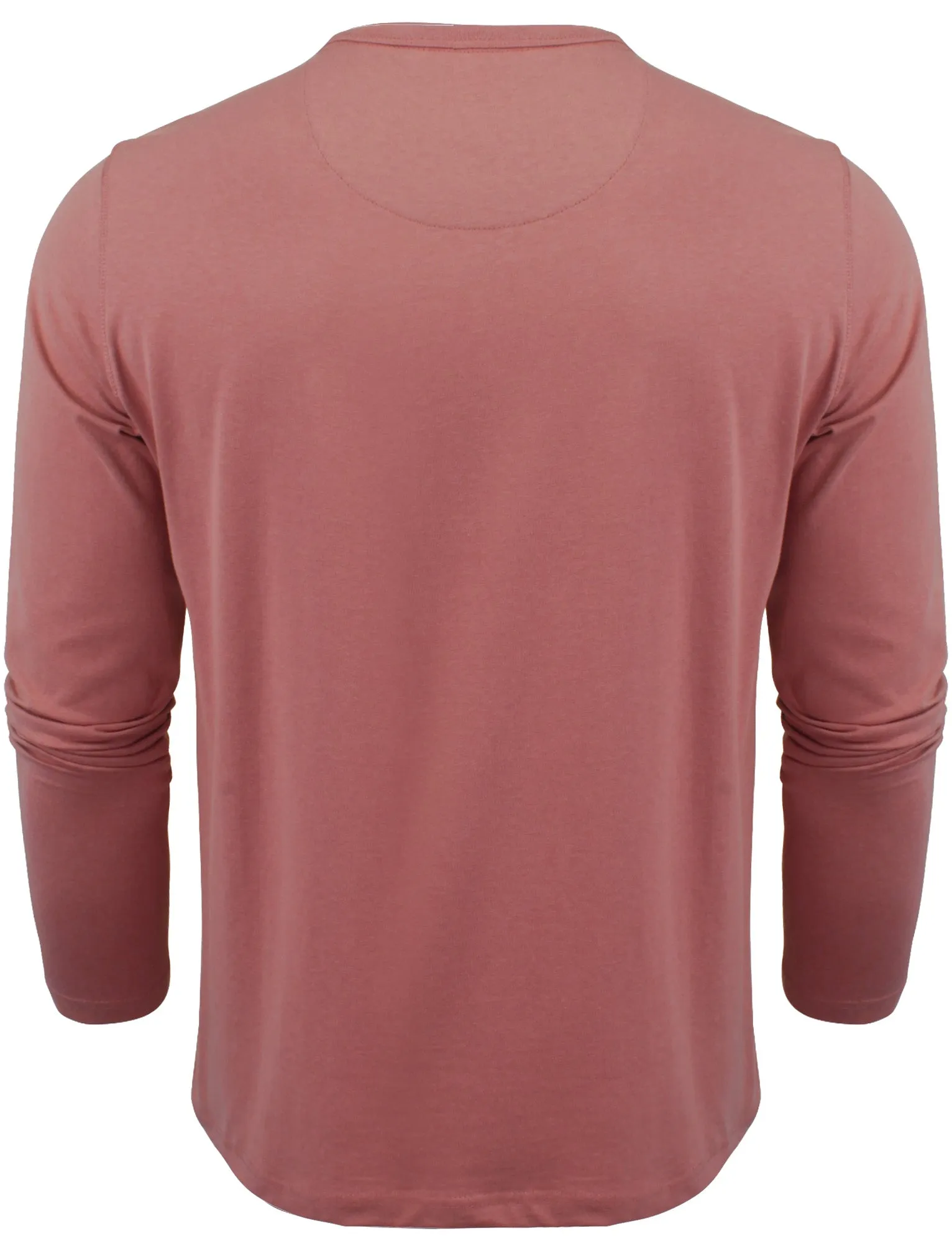 PragueD Long Sleeve Cotton Jersey Top in Pink