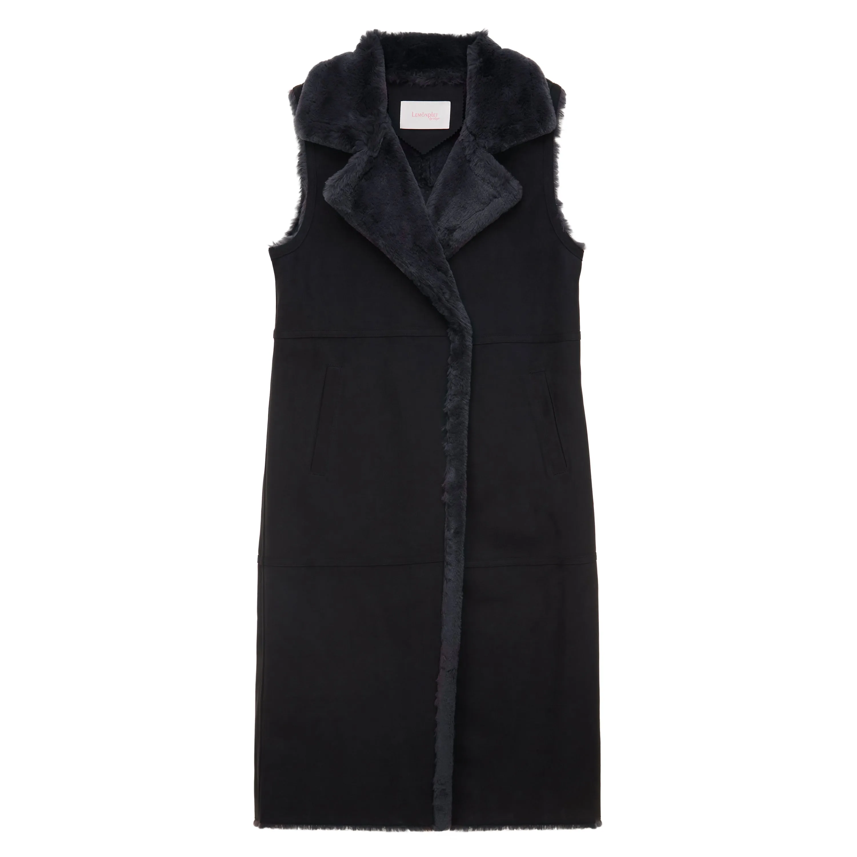 [REFURB] FAUX FUR LOMPER LONG VEST