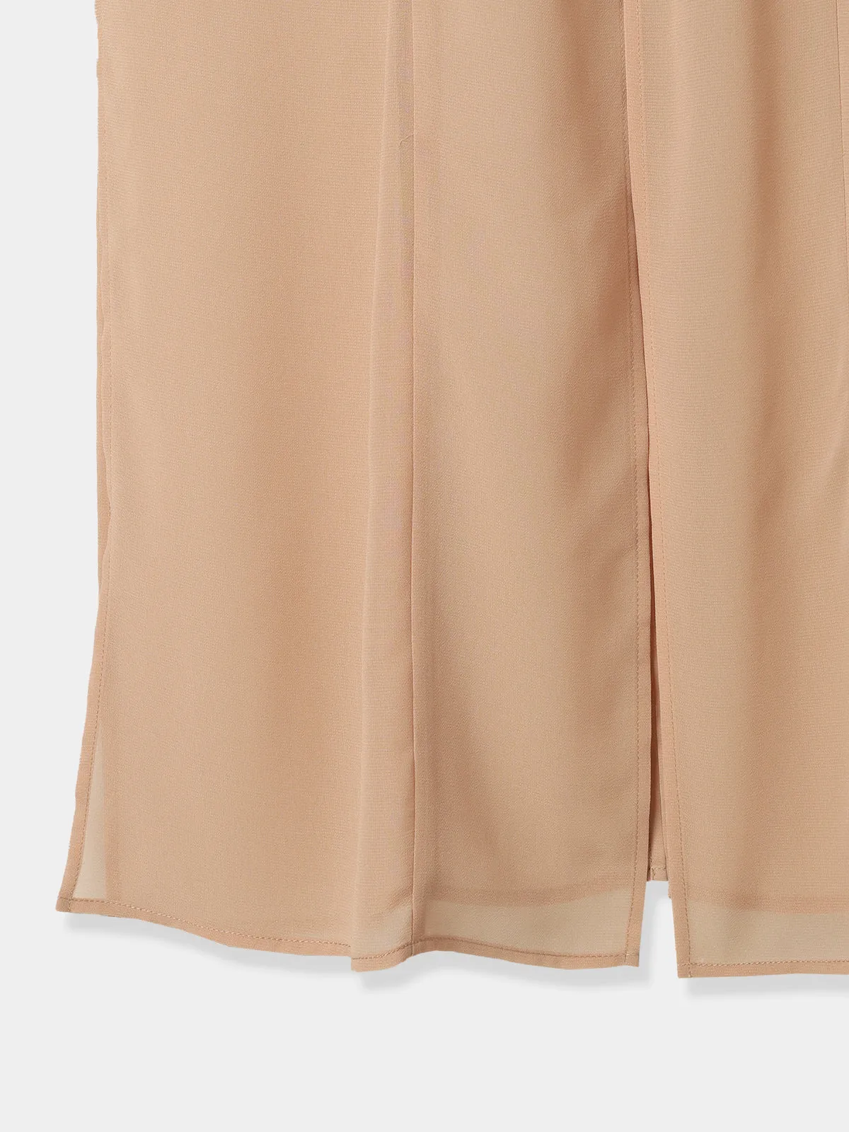 Sheer trench Long gilet