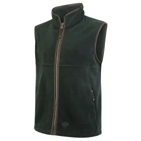 Stenton Grøn Fleece Gilet vest
