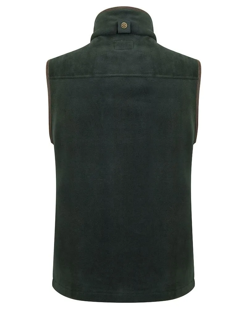 Stenton Grøn Fleece Gilet vest