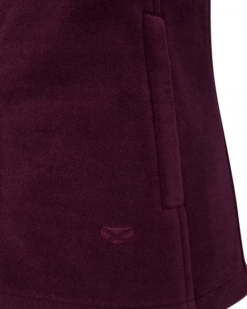 Stenton Ladies Vinrød Fleece Gilet vest