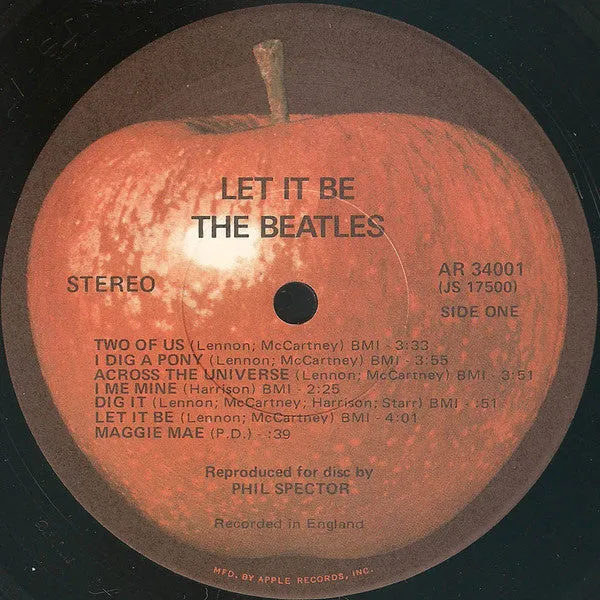The Beatles - Let It Be (LP, Album, Jac) (Near Mint (NM or M-))