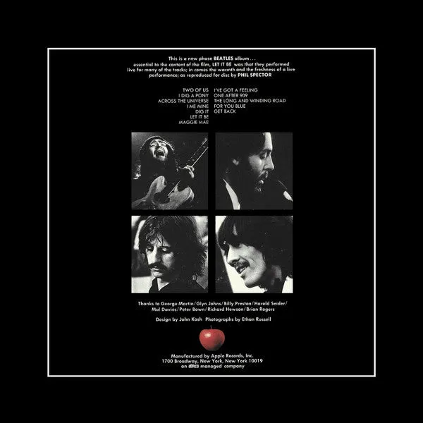 The Beatles - Let It Be (LP, Album, Jac) (Near Mint (NM or M-))