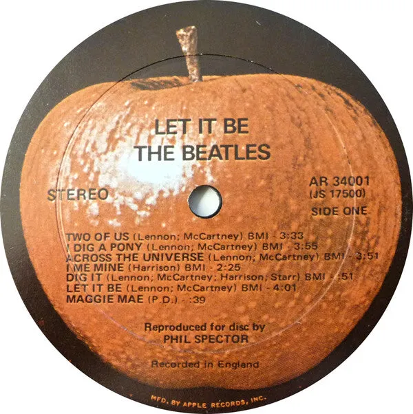 The Beatles - Let It Be (LP, Album, Win) (Near Mint (NM or M-))
