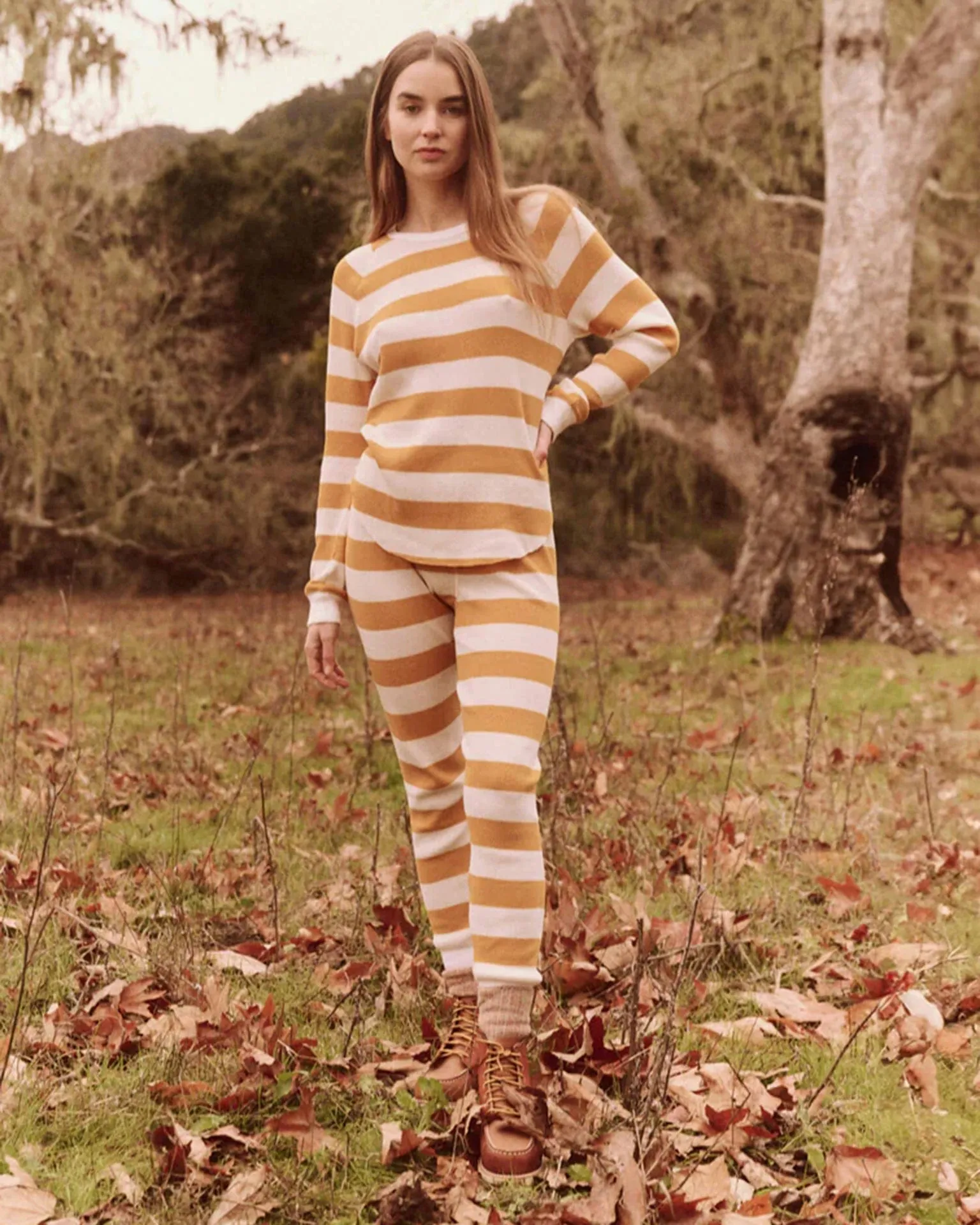 The Union Long John in Sunrise Stripe