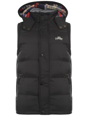Tokyo Laundry Kemlyn black gilet