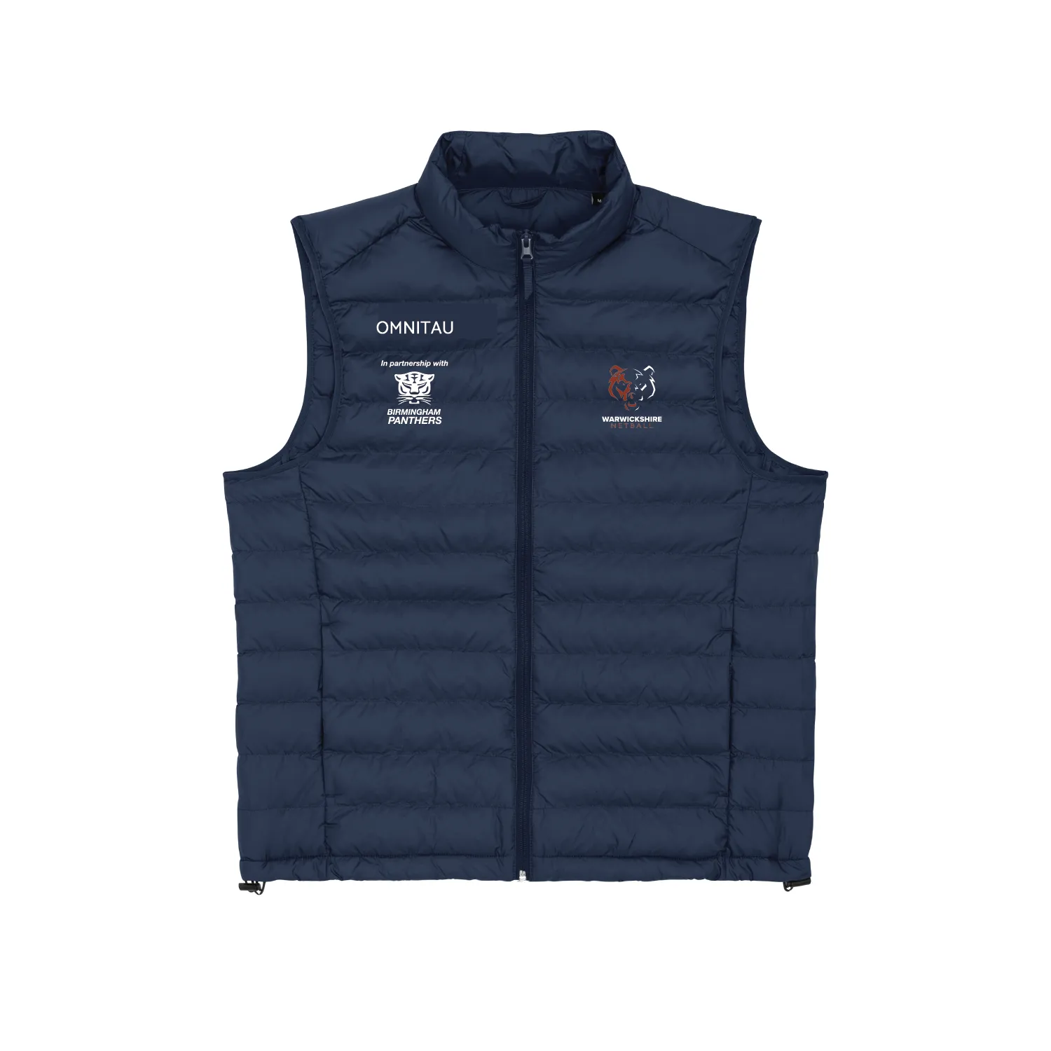 Warwickshire Netball Gilet - Navy